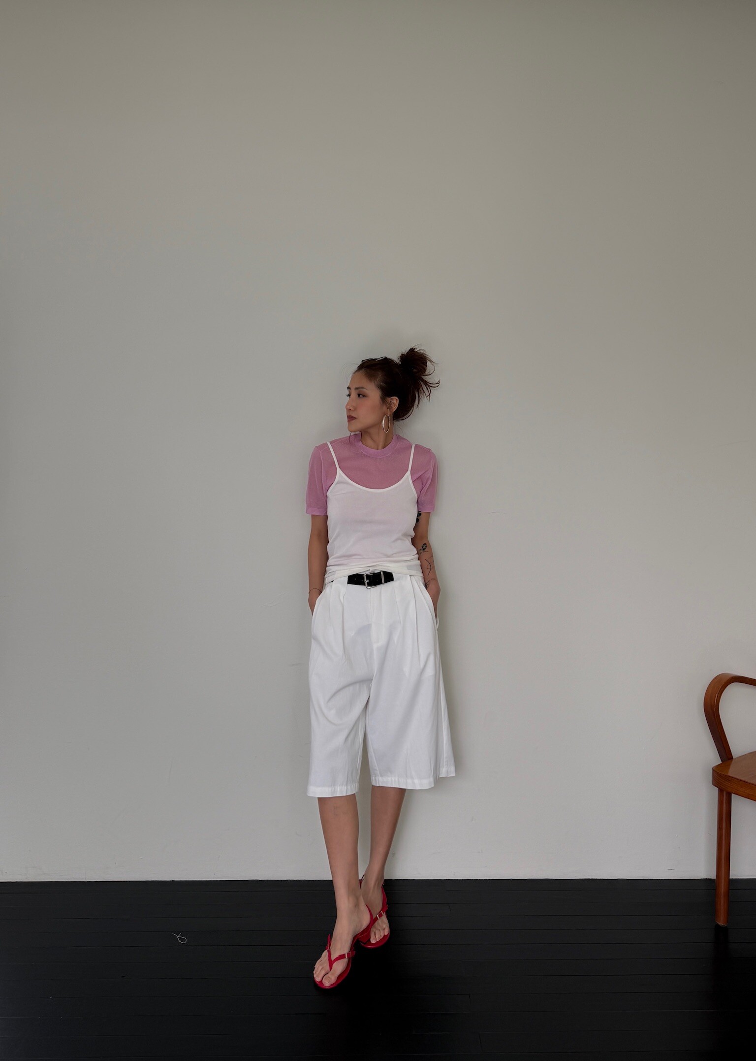 PDD Collection Knees length shorts