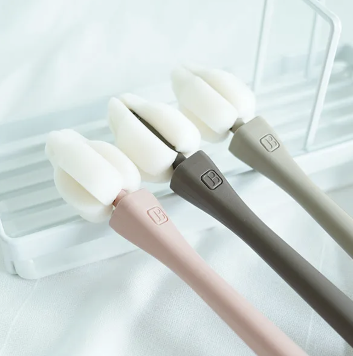 Mother-K 可替換式海綿奶嘴刷 附3個替換頭