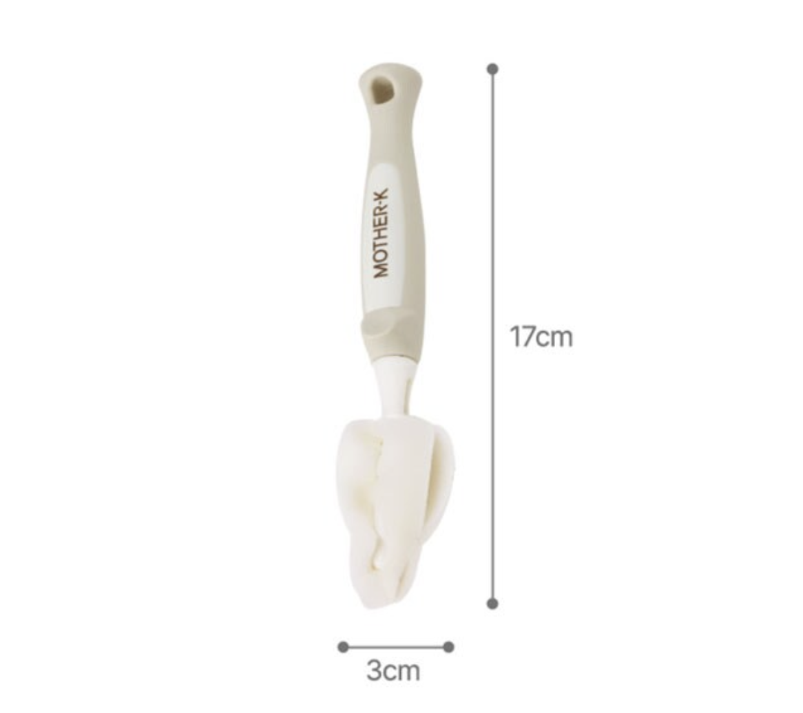 Mother-K 海綿奶嘴刷2件裝