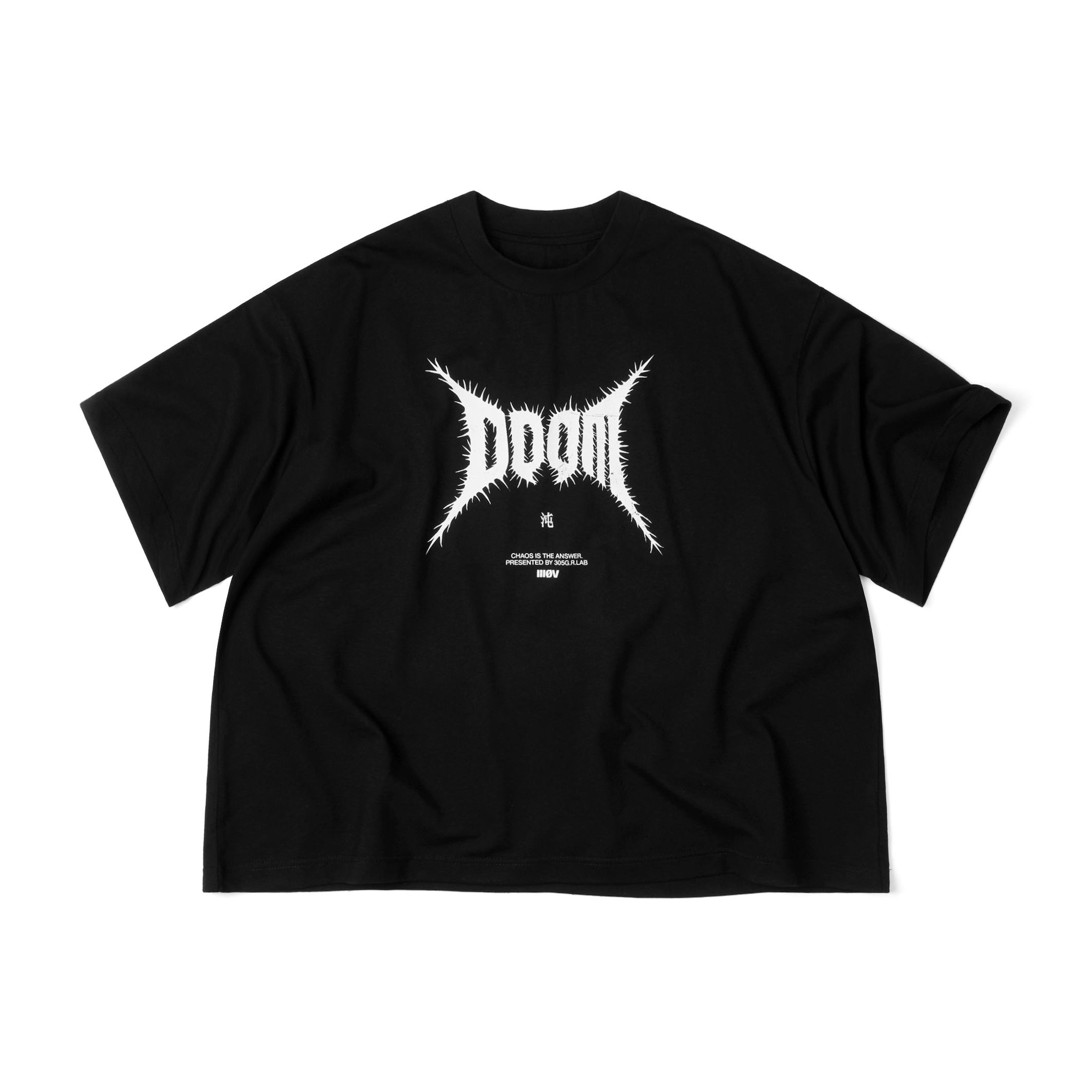 Wall of Sound - 4:39/“ZEROS” Doom Tee - Black