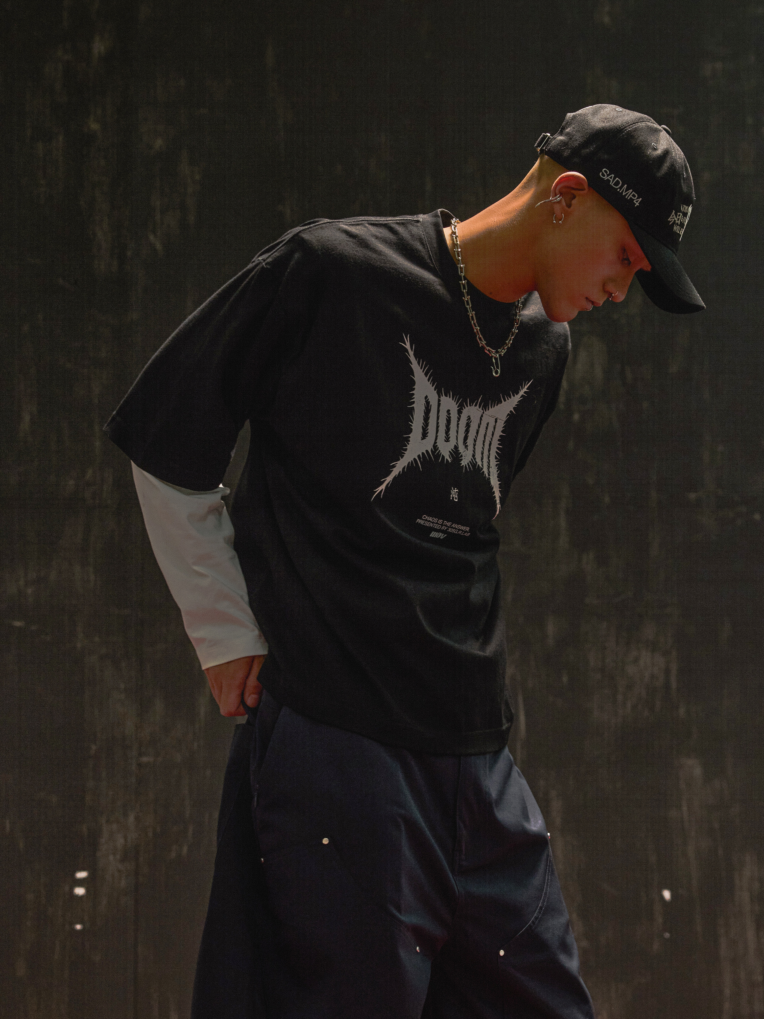 Wall of Sound - 4:39/“ZEROS” Doom Tee - Black