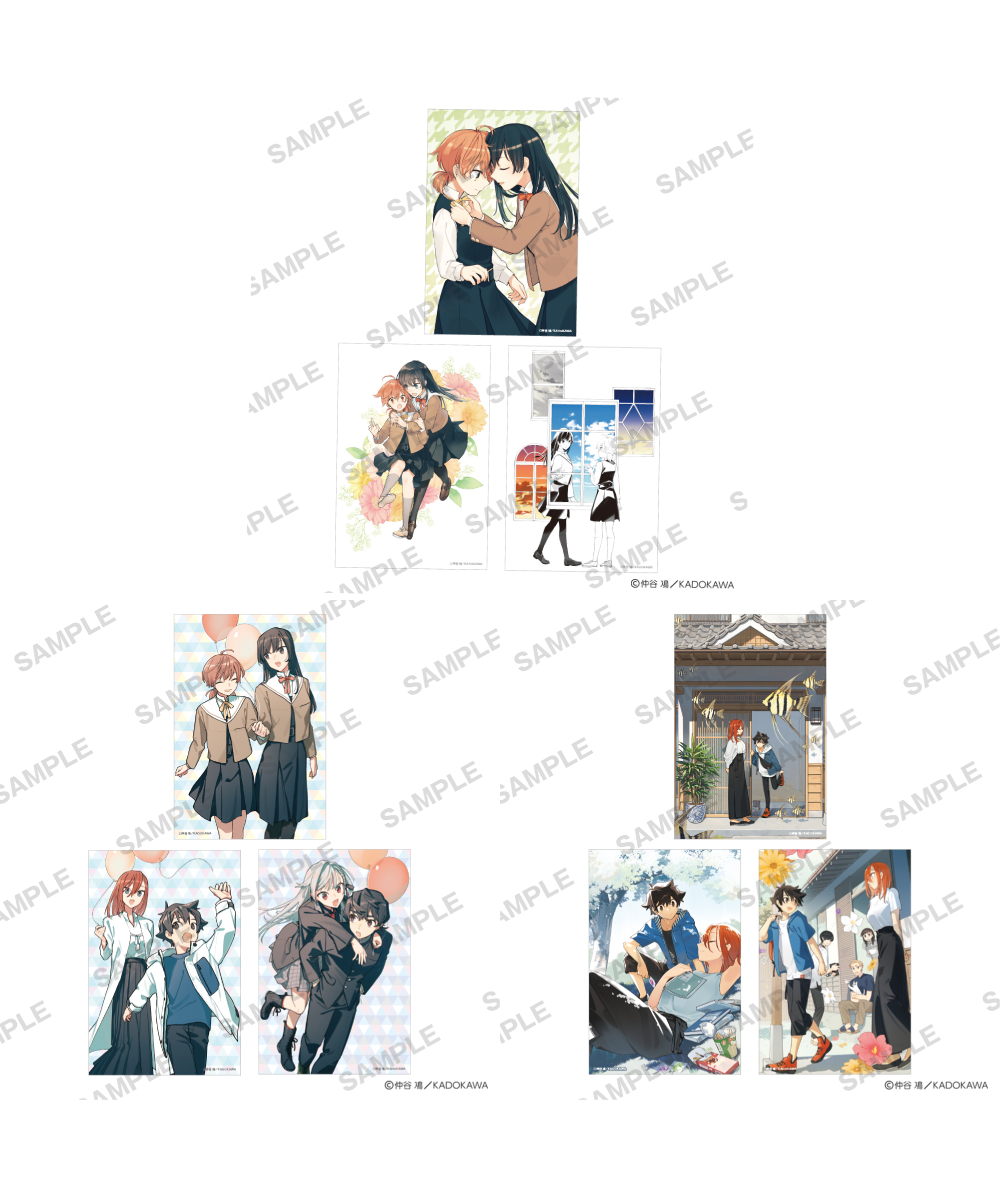 預購-仲谷鳰 POP UP SHOP 插圖小卡套組 系列【日本進口精品】