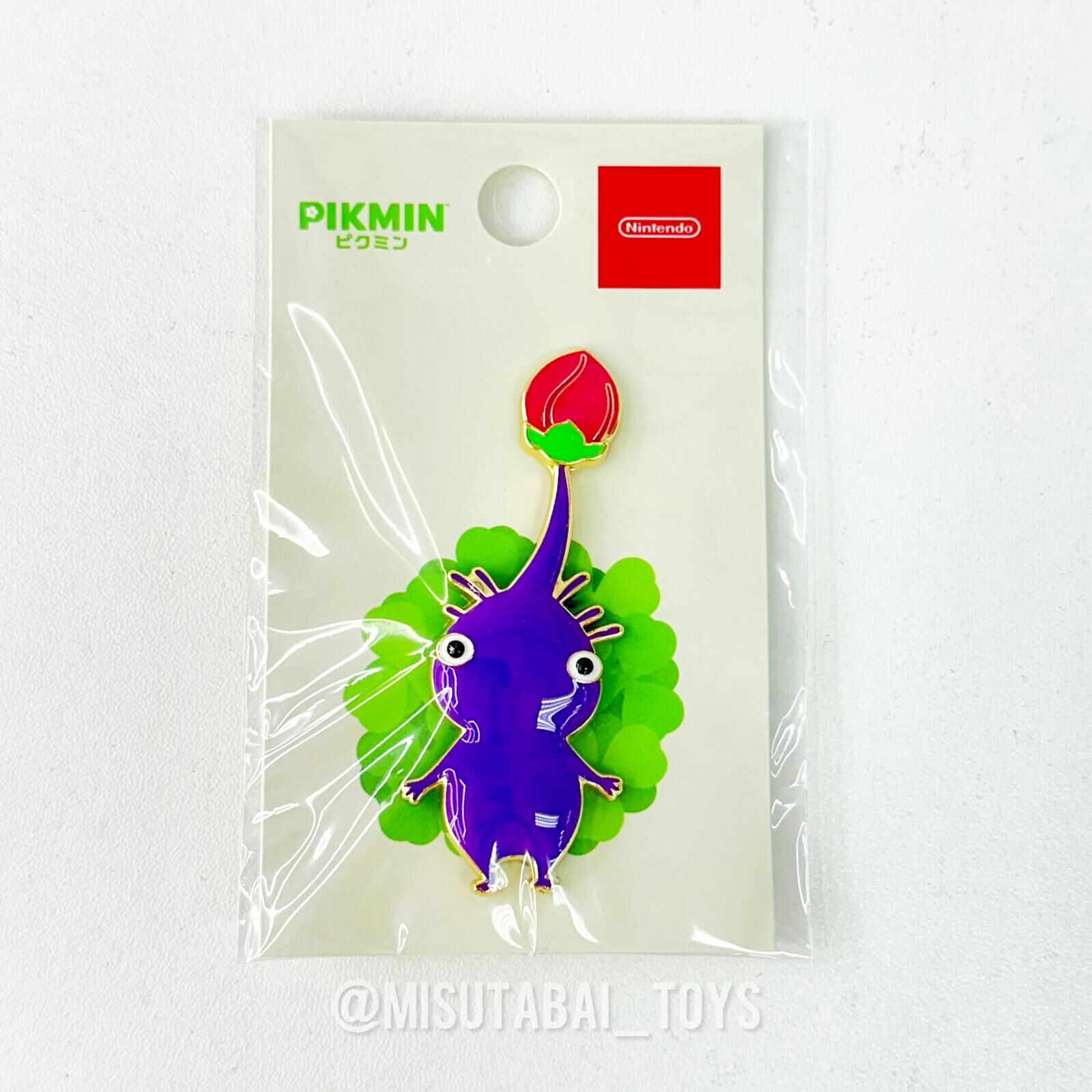 Nintendo 紫色皮克敏徽章