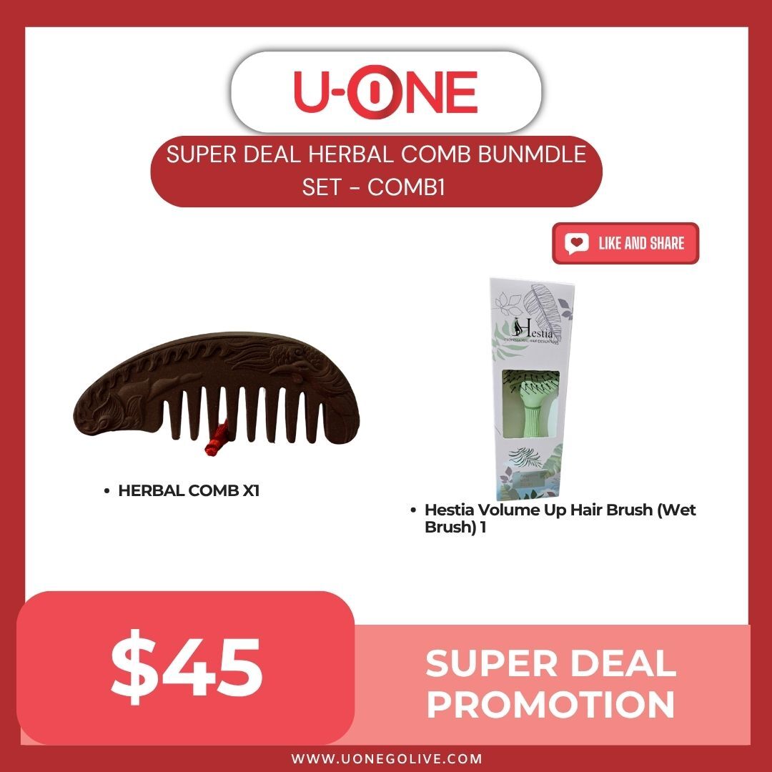 PRE-ORDER SUPER DEAL HERBAL COMB BUNDLE SET - COMB1