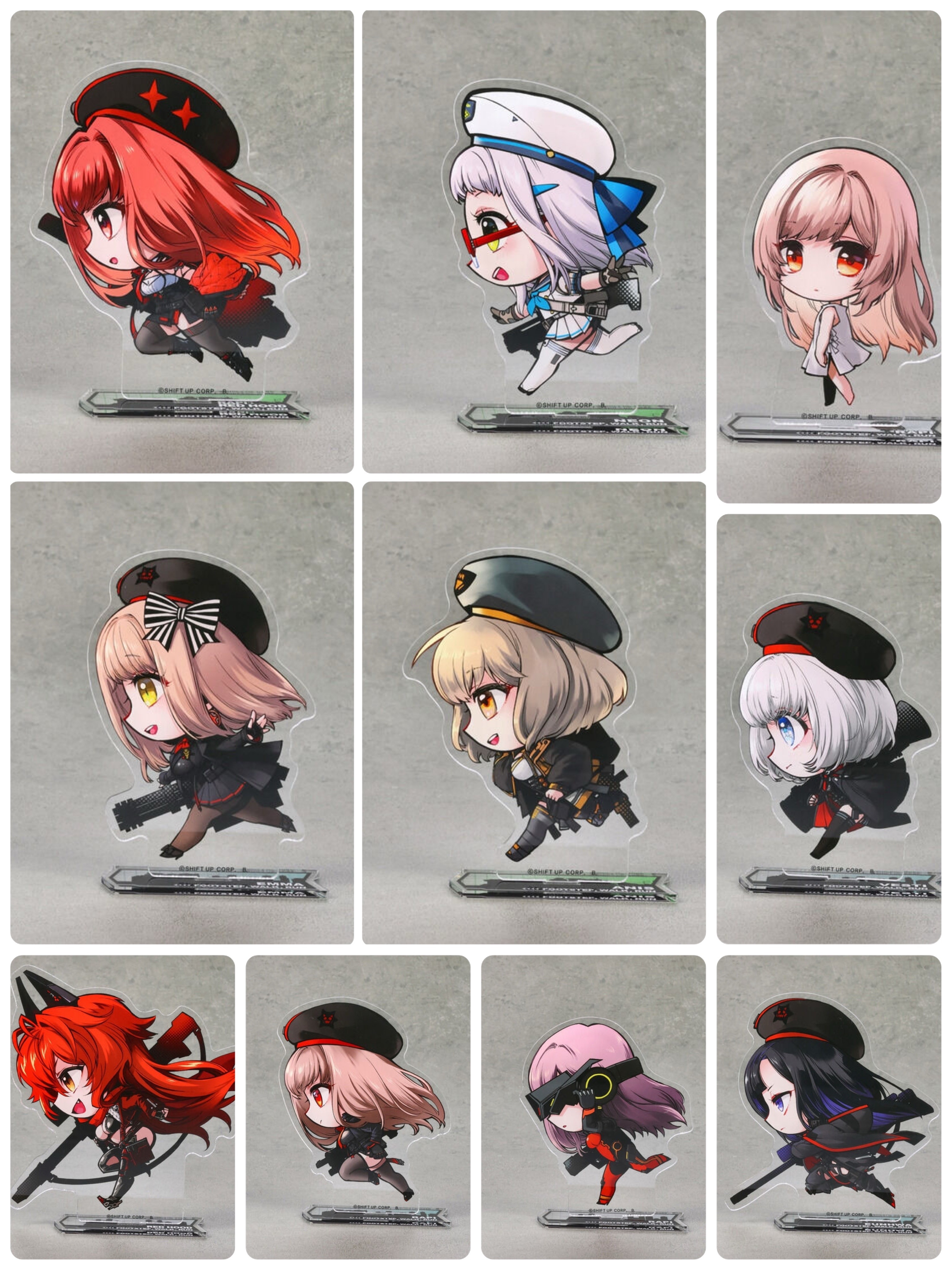 249976 Pbandai 預訂 2026/6月 勝利の女神：NIKKE　走るデフォルメシリーズ　アクリルスタンド(大)