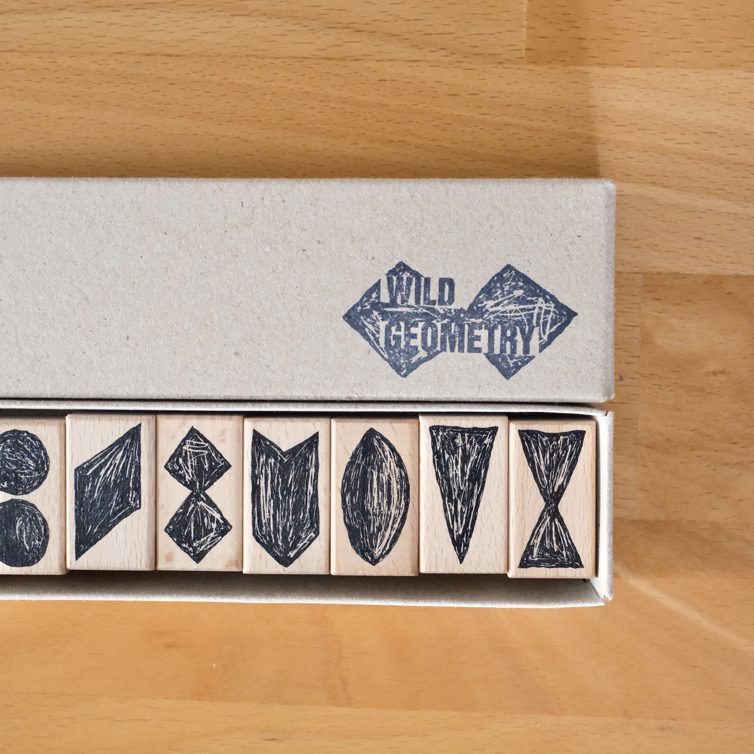 松川三宮／Wild geometry 印章套組