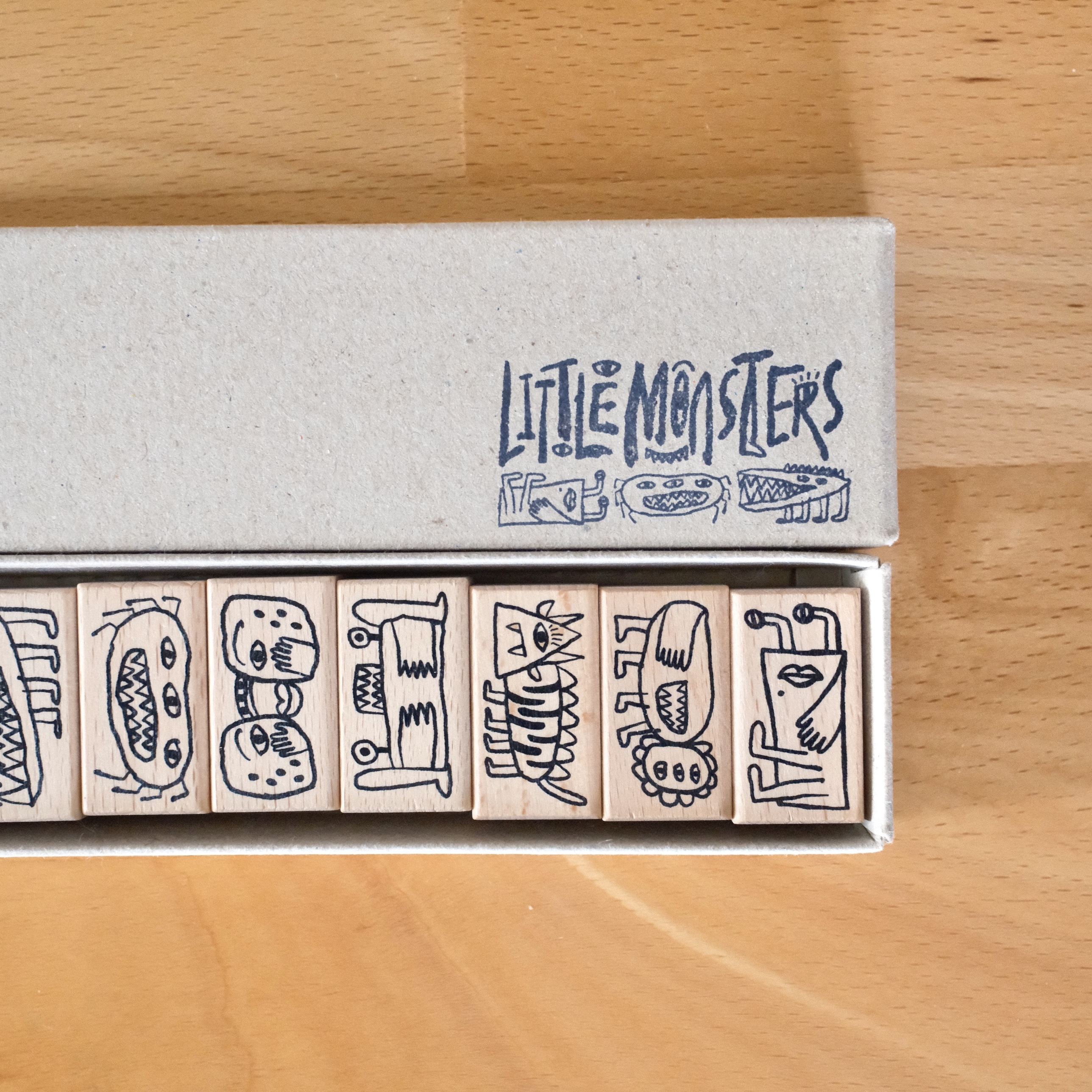 松川三宮／Little Monsters 印章套組