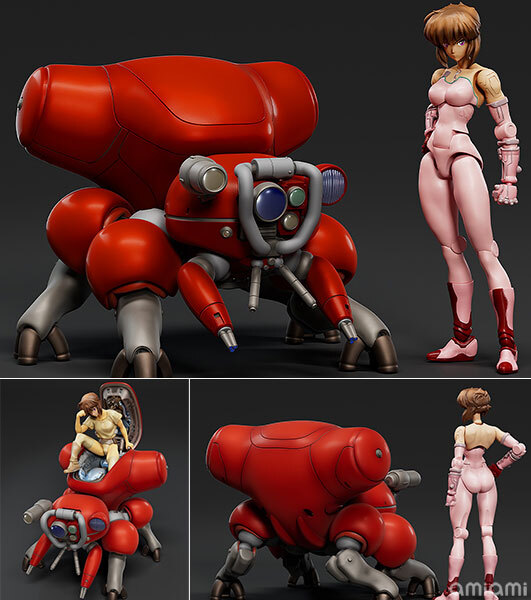 預購26/10 Max Factory代理版 1/20 PLAMAX minimum factory MF-94 草薙素子 with 攻殼車 0524