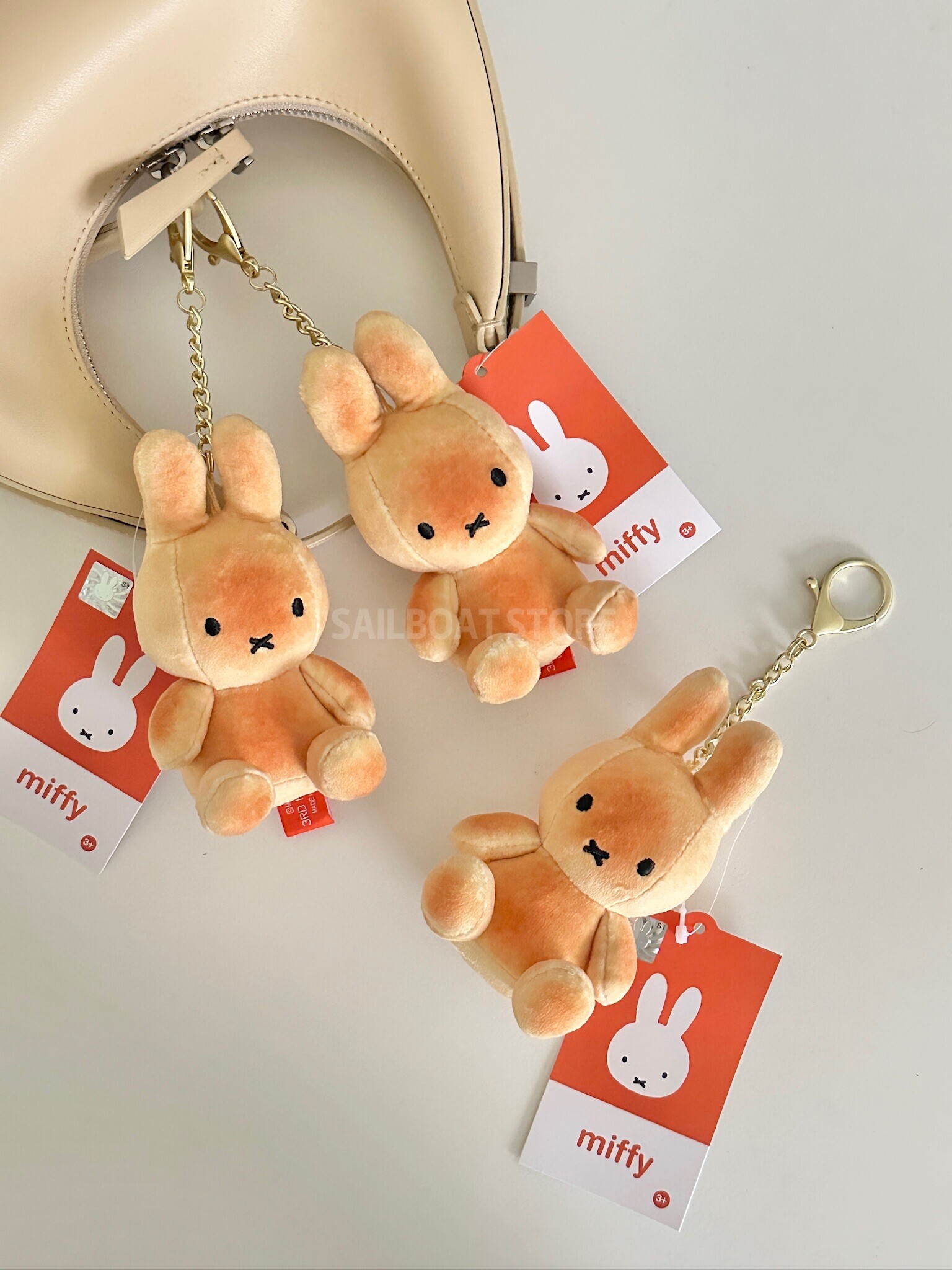 #預購 🇰🇷韓國首爾限定  Miffy 烤焦米飛兔 吊飾娃娃