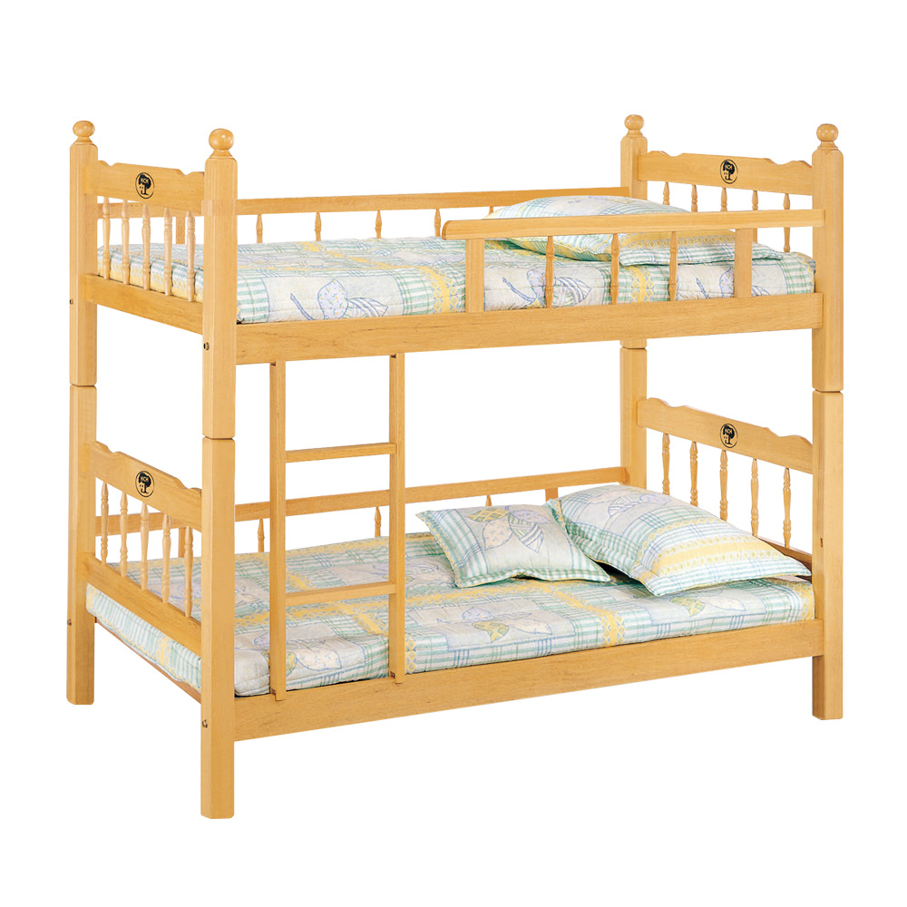 傑斯3尺雙層床架(全欄型)