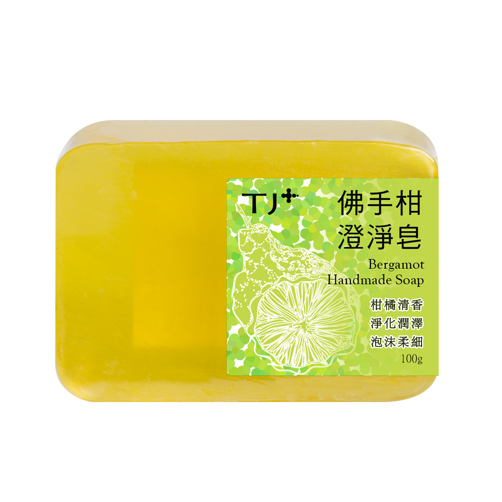 【媽祖誕辰限定組】精緻禮盒★TJ cos佛手柑澄淨皂100g+紅藜光采嫩膚皂100g