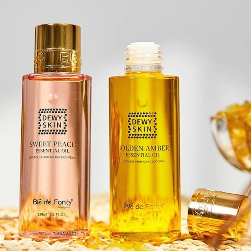 汶萊 身體精油 120ML【正品 】 BLE DE FONTY 楓緹 白桃嫩白 琥珀緊實