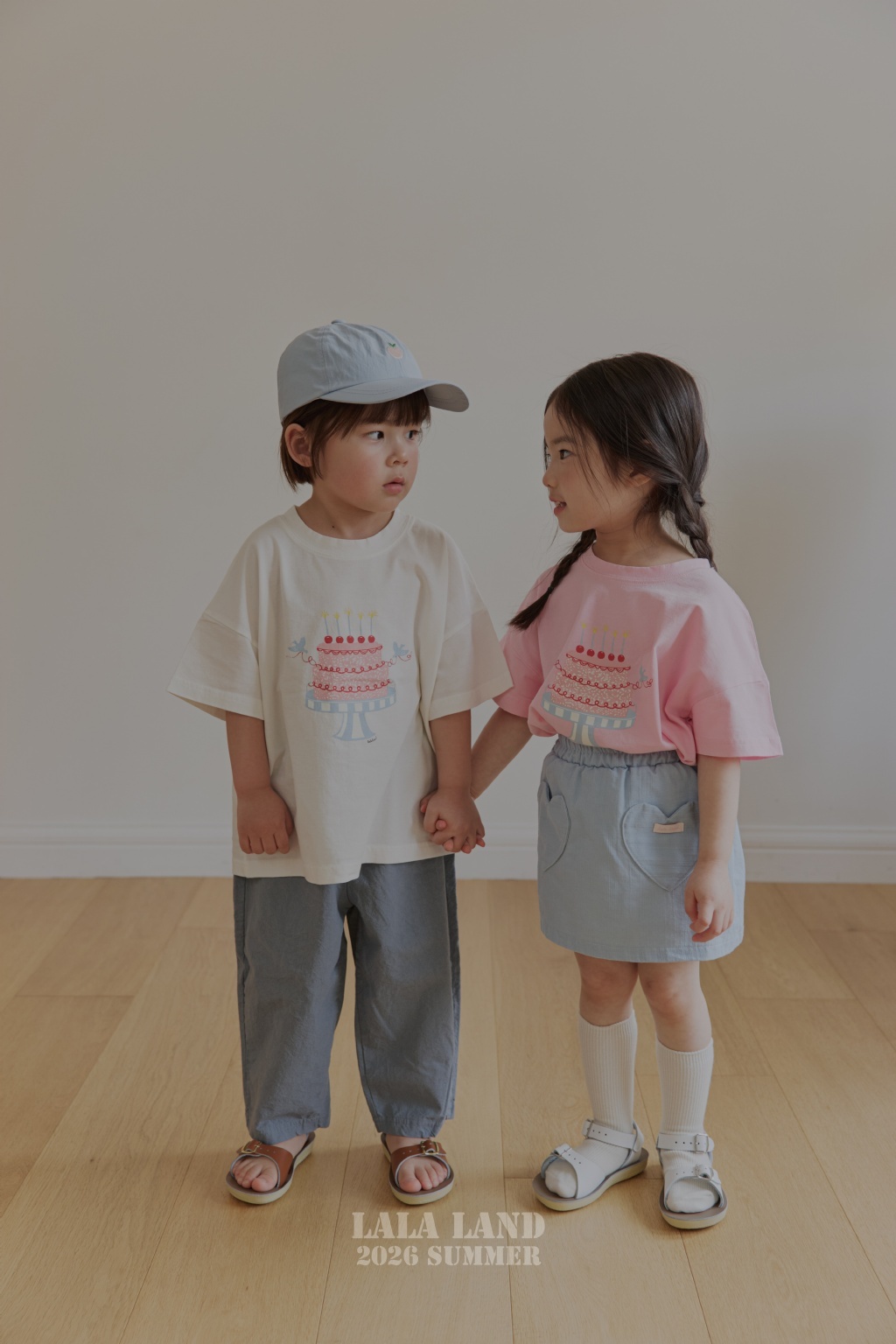 韓國🇰🇷LALA LAND 三層蛋糕短袖Ｔ恤(XS-XL)