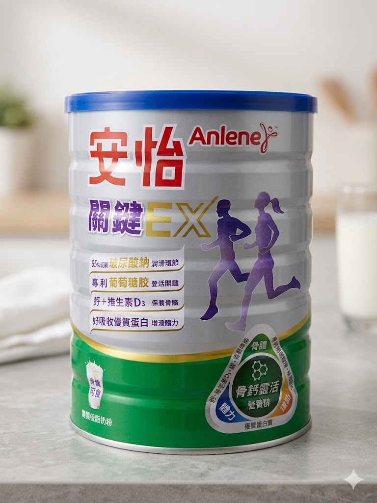 台北院｜Anlene 安怡 關鍵EX高鈣低脂奶粉1500g