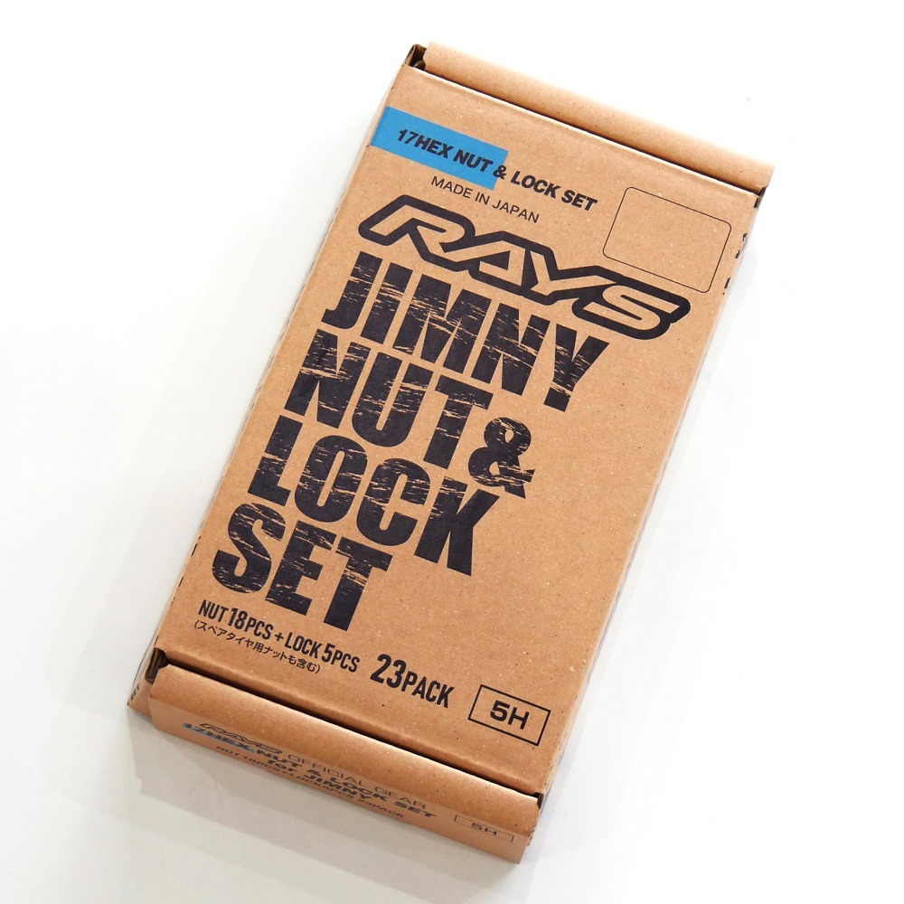 RAYS JIMNY專用鋁圈防盜螺絲組 17HEX L31 23PC