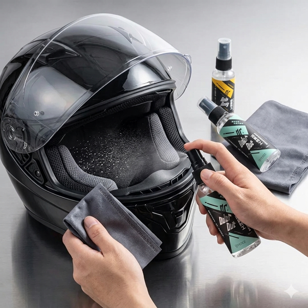 安全帽使用消臭特工圖