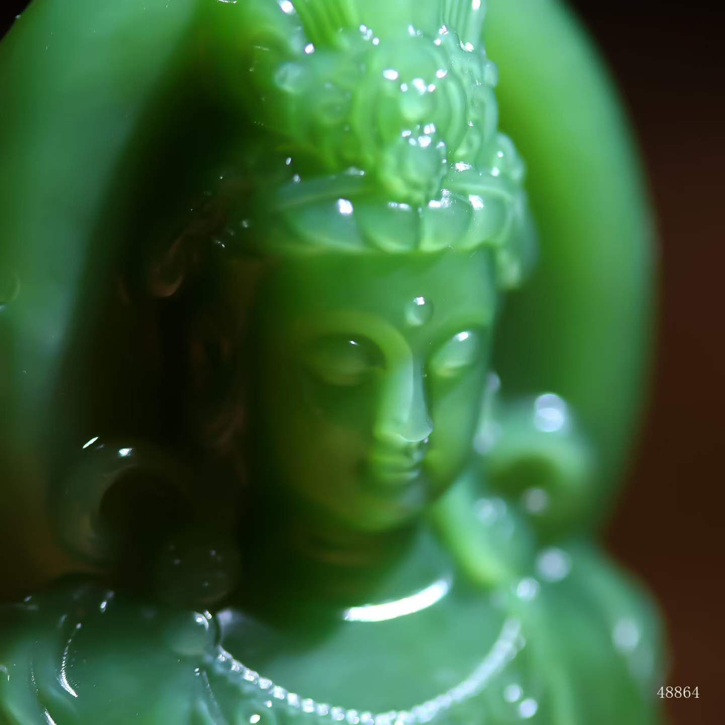 417130 和田玉觀音