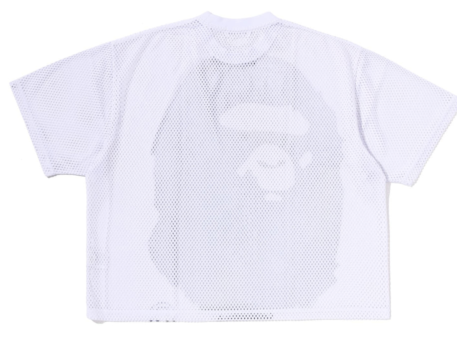 【BAPE男生】0425 發售 寬鬆版型 洞洞WATER PRINT APE HEAD MESH RELAXED FIT TEE