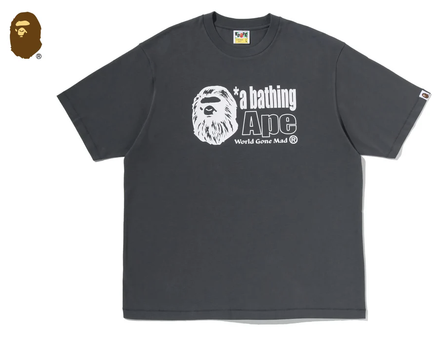 【BAPE男生】0425 發售 寬鬆版型 APE HEAD LOGO RELAXED FIT TEE