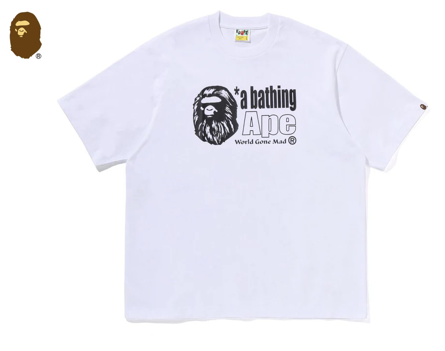 【BAPE男生】0425 發售 寬鬆版型 APE HEAD LOGO RELAXED FIT TEE