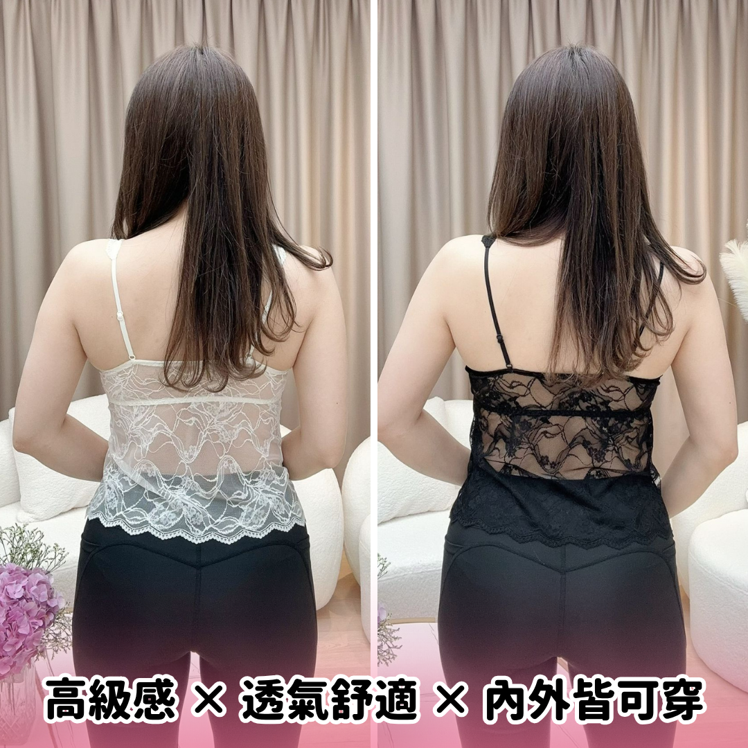 SN 透視通花小背心 #SN042