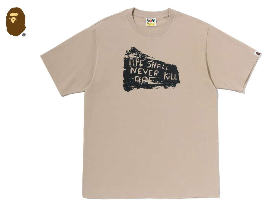 【BAPE男生】0425 發售 APE SHALL NEVER KILL APE TEE