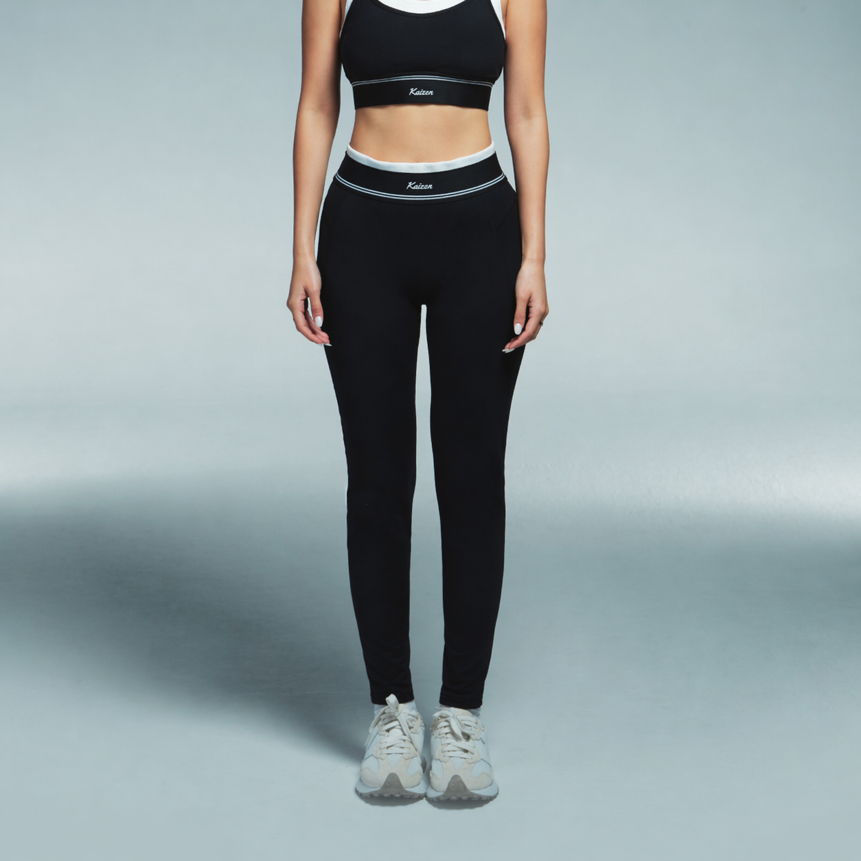假兩件瑜珈legging