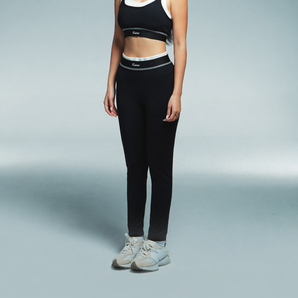假兩件瑜珈legging