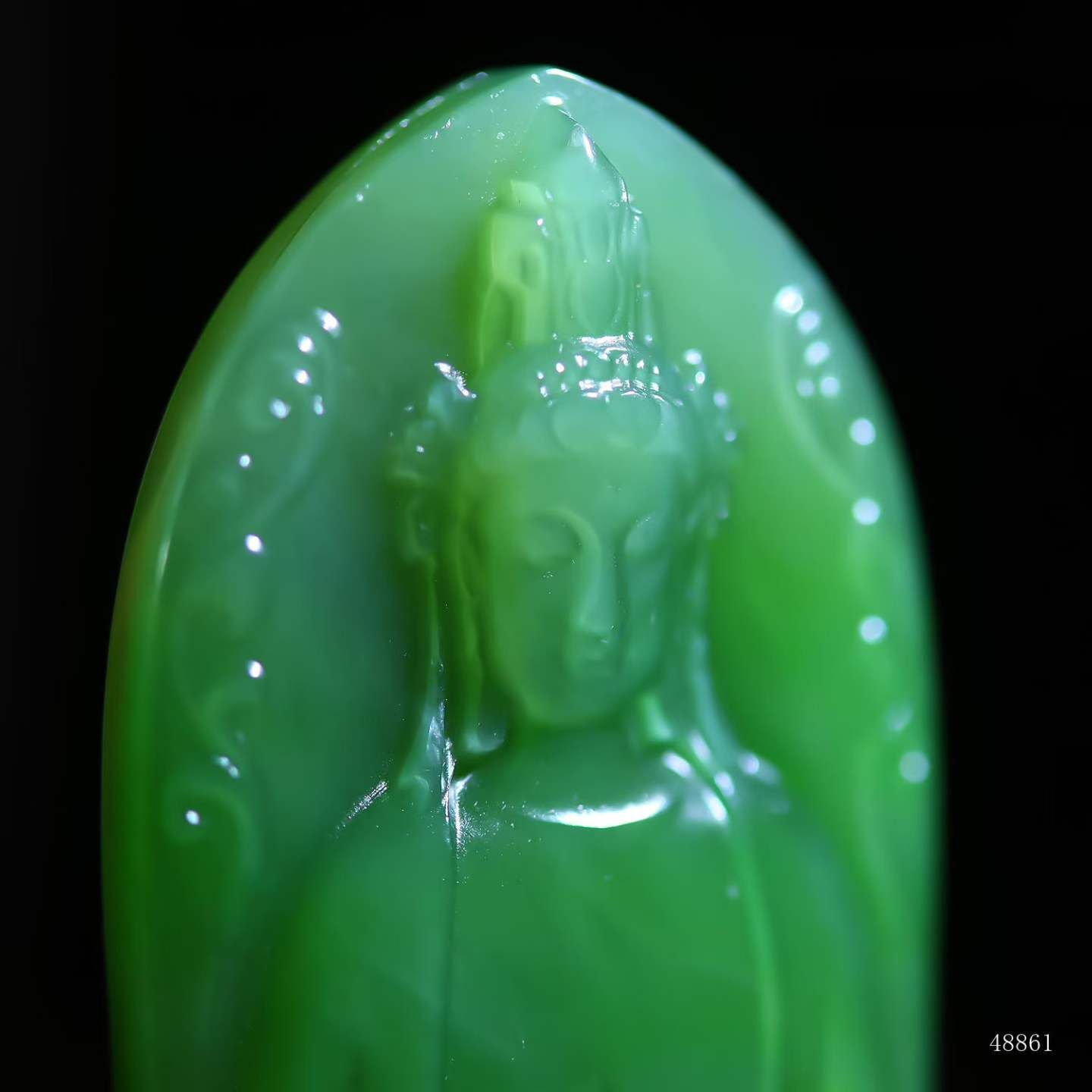 417132 和田玉觀音