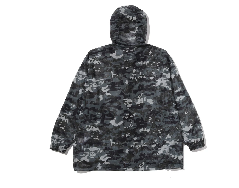 【BAPE男生】0425 發售 MULTI PIXEL CAMO MESH HOODIE JACKET