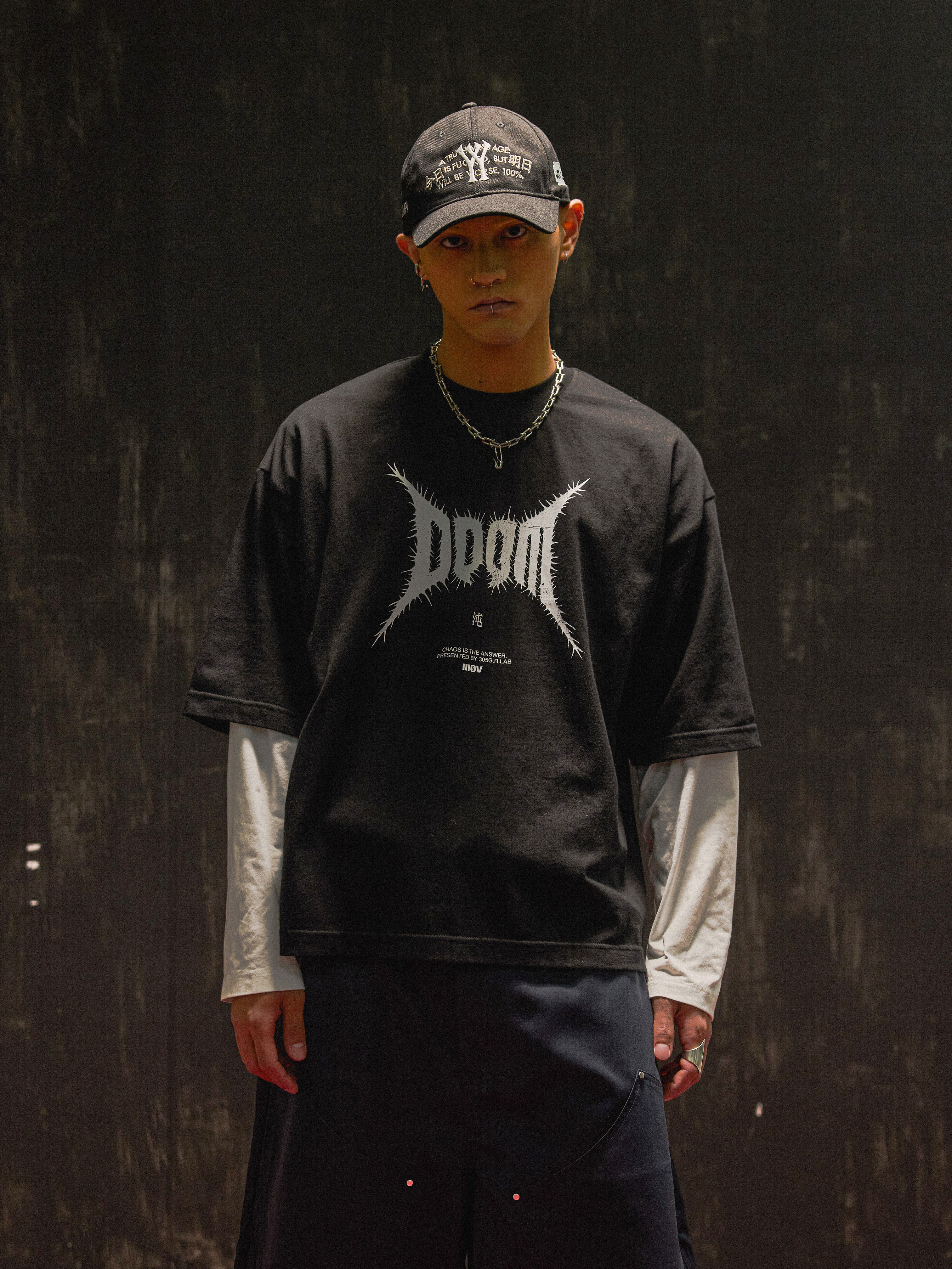 Wall of Sound - 4:39/“ZEROS” Doom Tee - Black