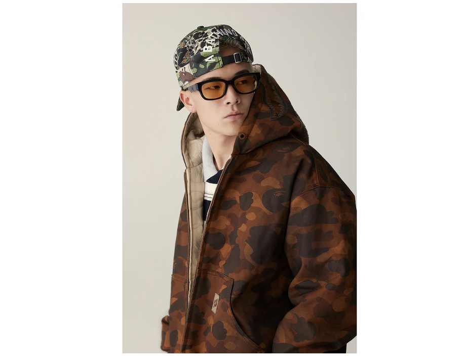 【BAPE配件】0425 發售CAMO PATCHWORK PANEL CAP