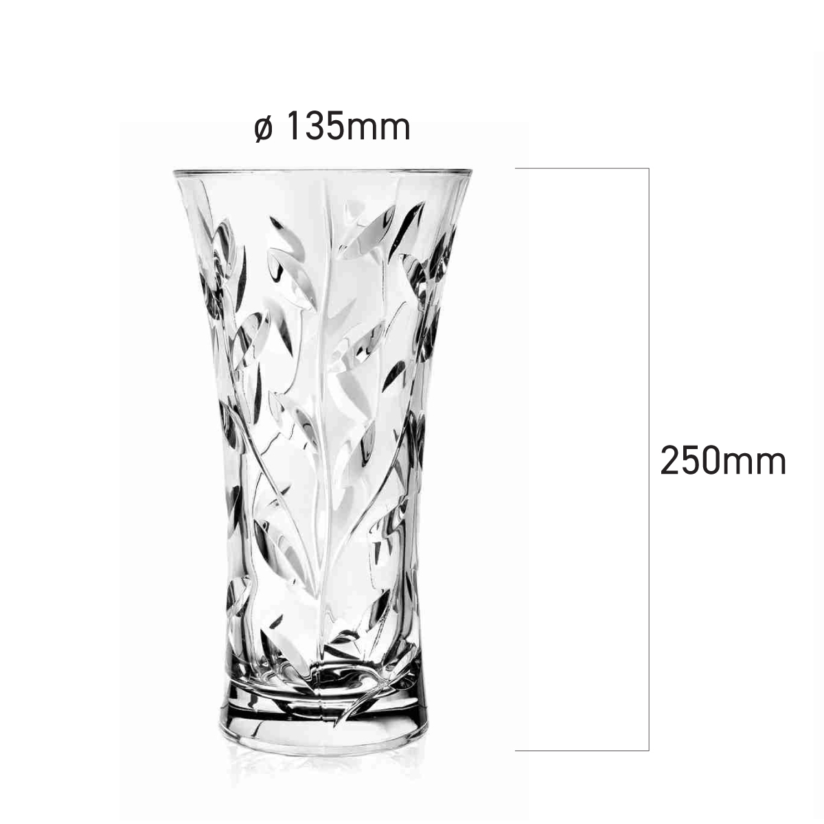 ROYAL CRYSTAL ROCK- Laurus Vase 250 / 300
