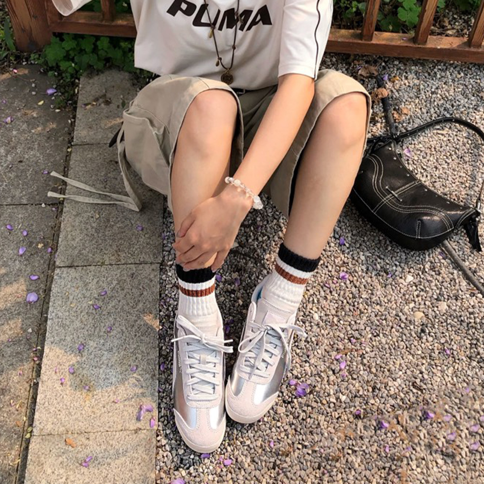 PUMA TURINO "Metallic Silver" 金屬銀 復古銀 薄底鞋 賽車鞋 Y2K 反光 女款 休閒鞋 406755-01