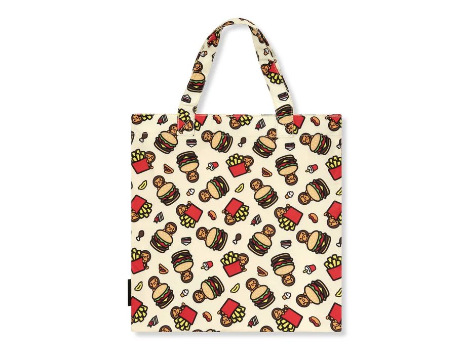 【BAPE配件】0425 發售 BABY MILO PLUSH DOLL BURGER TOTE BAG