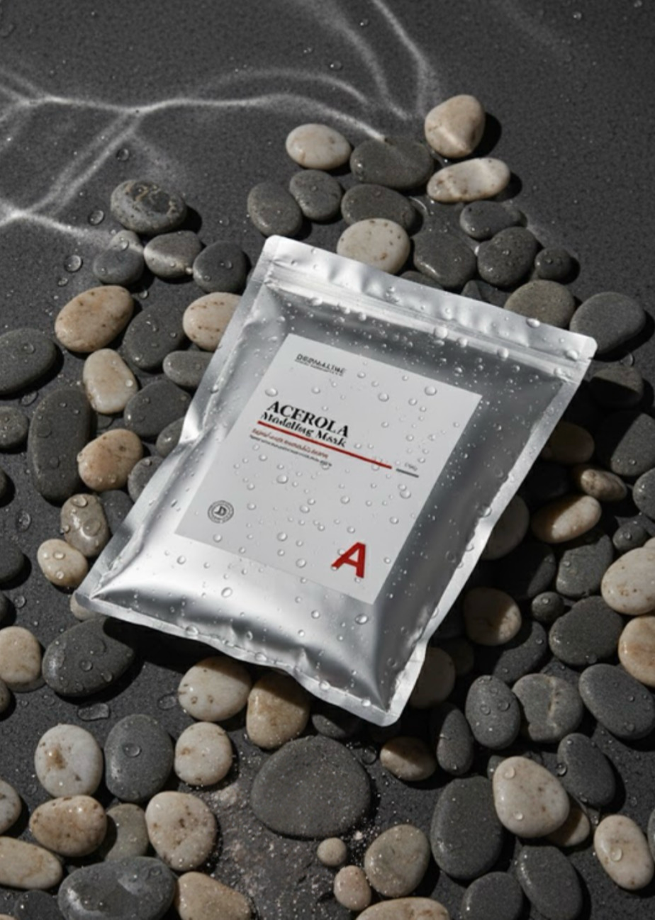 Dermaline 櫻桃提亮保濕軟膜 1000g | 櫻桃精華 X 保濕修護 X 改善暗沉