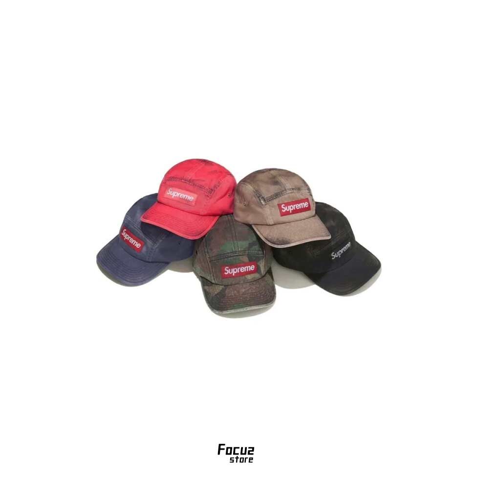 【Focus Store】現貨秒發 Supreme SS26 Week7 Overdyed Camp Cap 洗舊 五分割帽