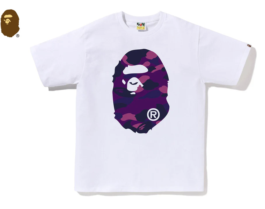 【BAPE男生】0425 發售正反猿人頭COLOR CAMO BIG APE HEAD TEE