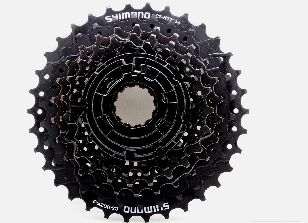 SHIMANO 九速飛輪-CS-HG200-9/ SHIMANO 9 SPEED CASSETTE SPROCKET-CS-HG200-9