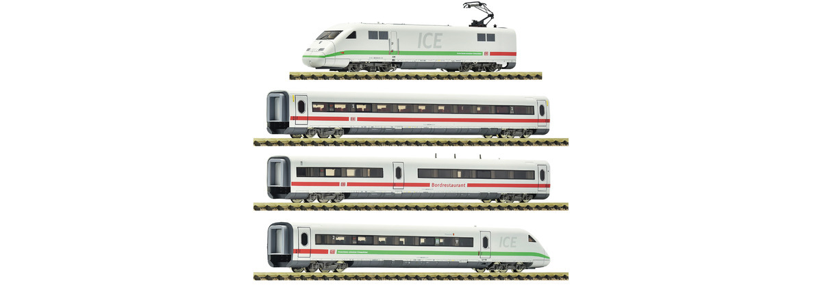 Fleischmann 7760003 N比例四節套裝：ICE 2型電力動車組（402型），德國鐵路（DB AG）