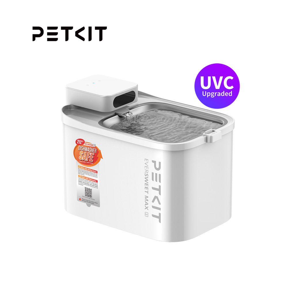 【新機上架】PETKIT 佩奇｜智能寵物循環活水機MAX 2 UVC(真無線)