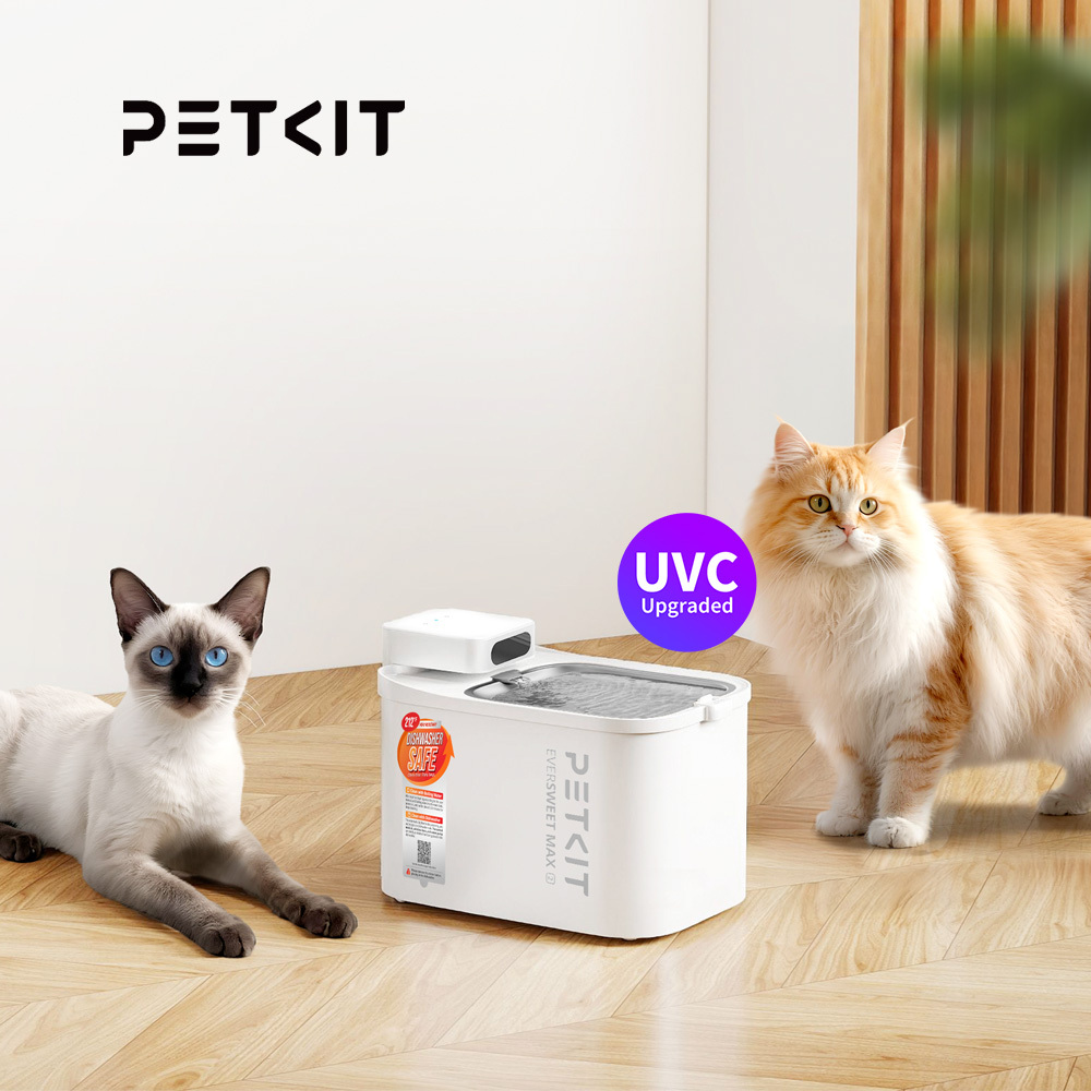 【新機上架】PETKIT 佩奇｜智能寵物循環活水機MAX 2 UVC(真無線)