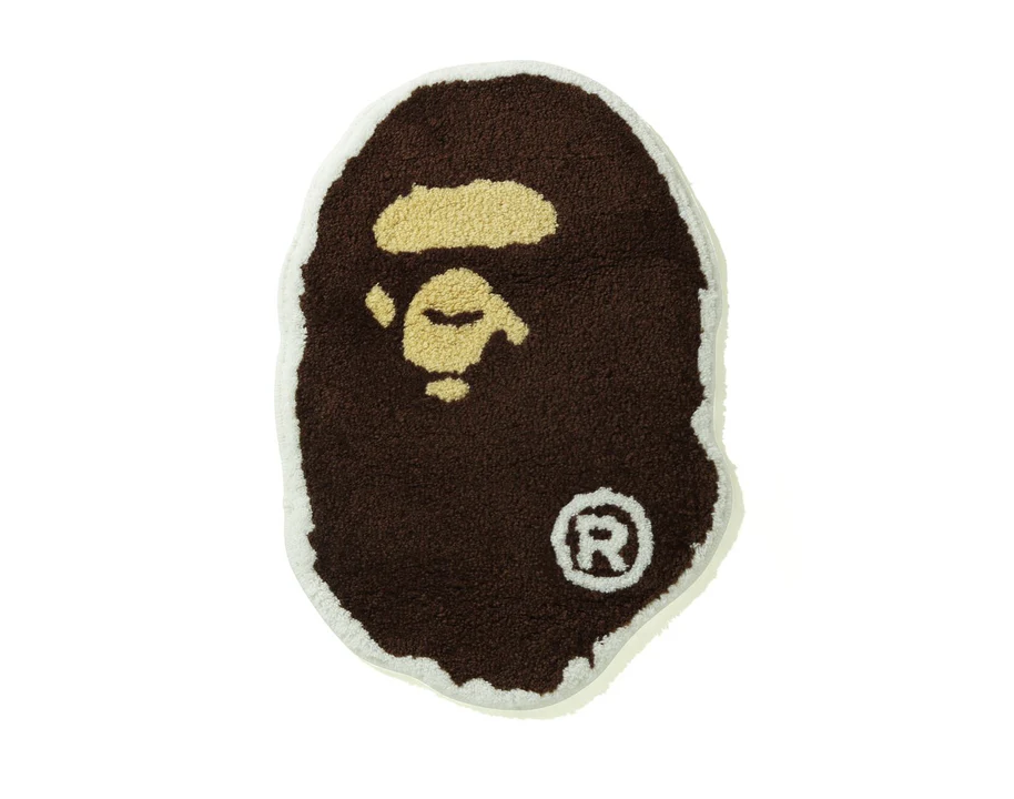 【BAPE配件】0425 發售BIG APE HEAD RUG MAT