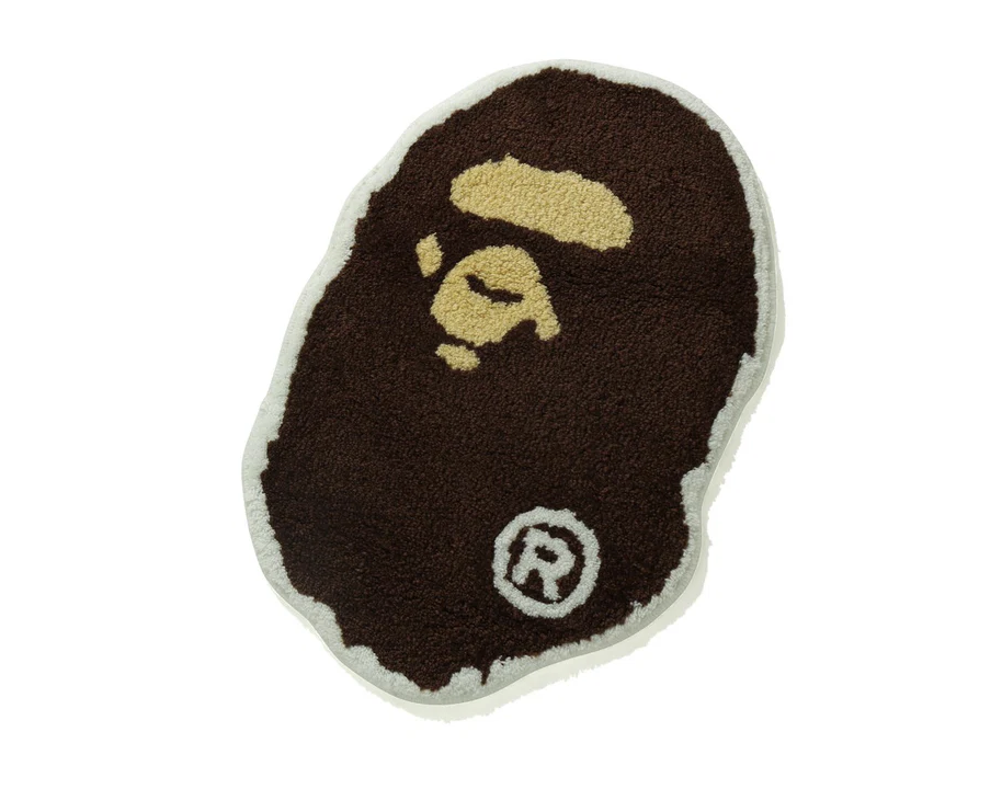 【BAPE配件】0425 發售BIG APE HEAD RUG MAT