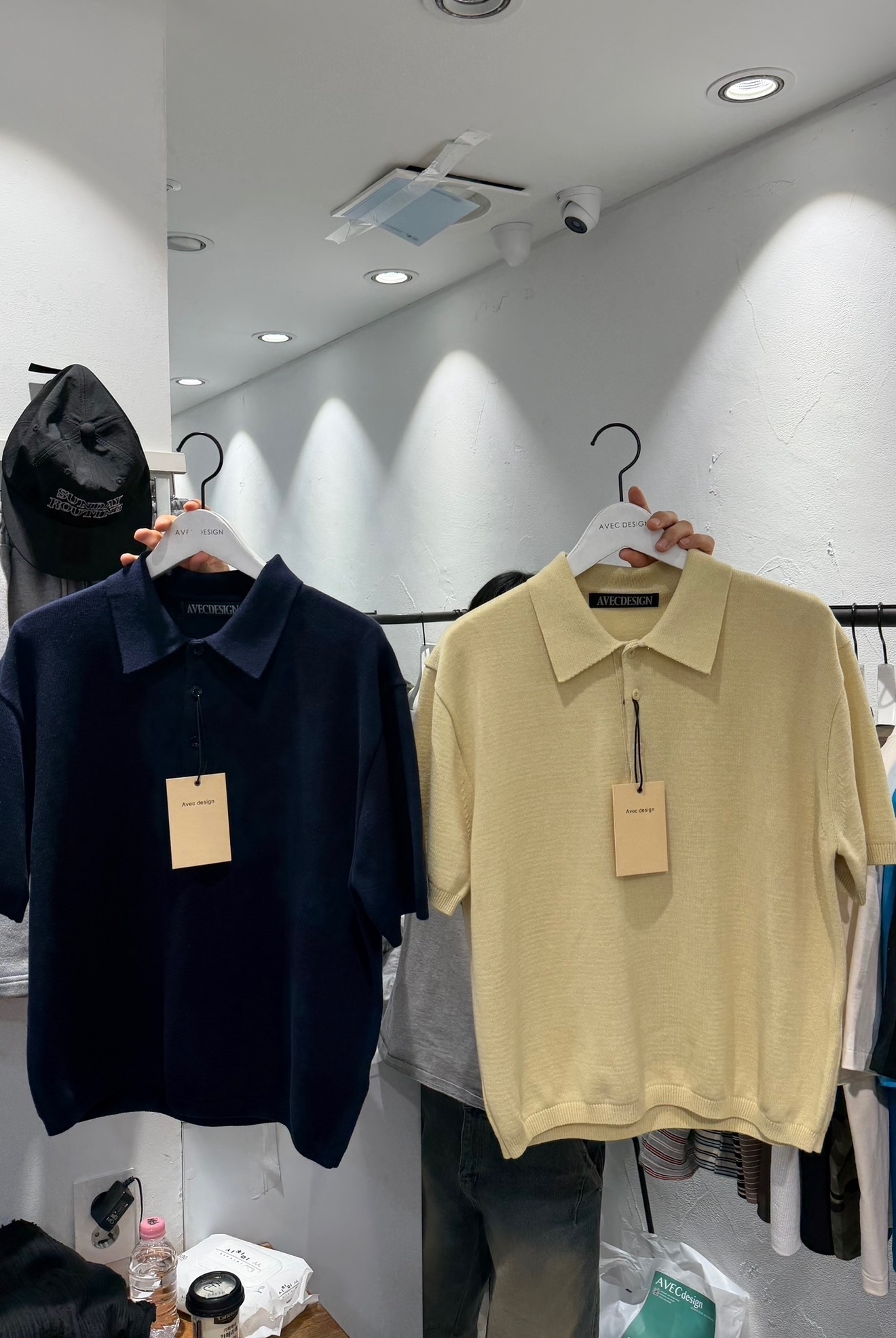 A1 寬短細緻針織polo