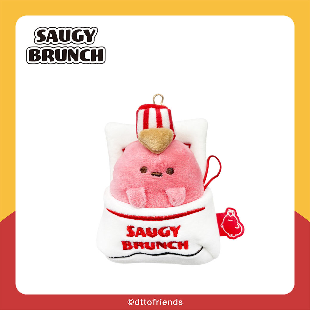 dtto friends-saugy brunch系列-絨毛卡套-Saugy