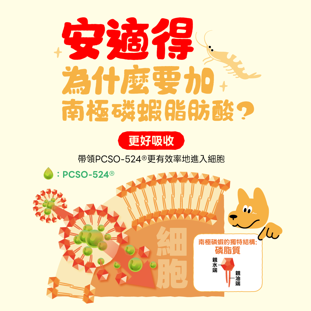 安適得 南極磷蝦