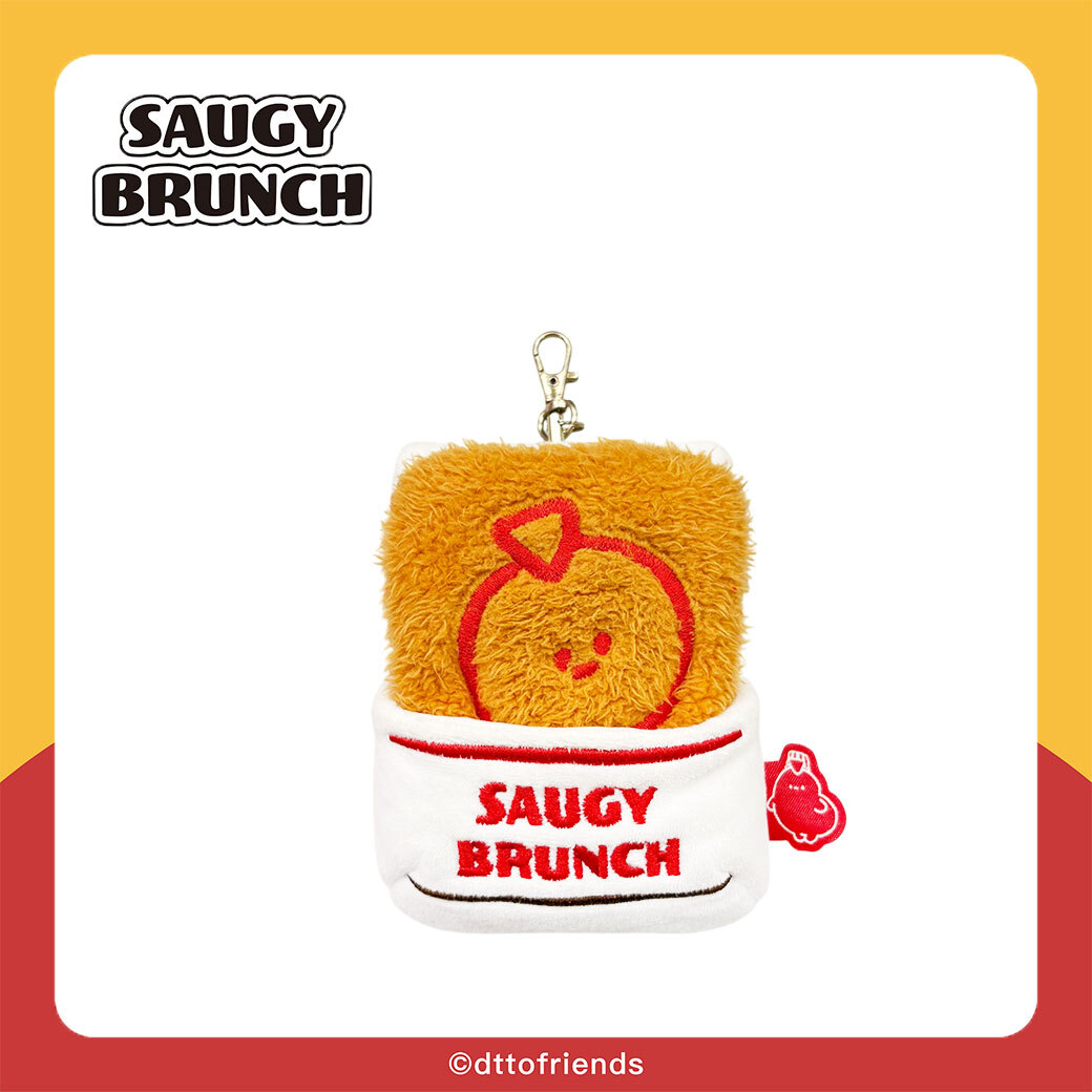 dtto friends-saugy brunch系列-絨毛卡套-薯餅Dinu