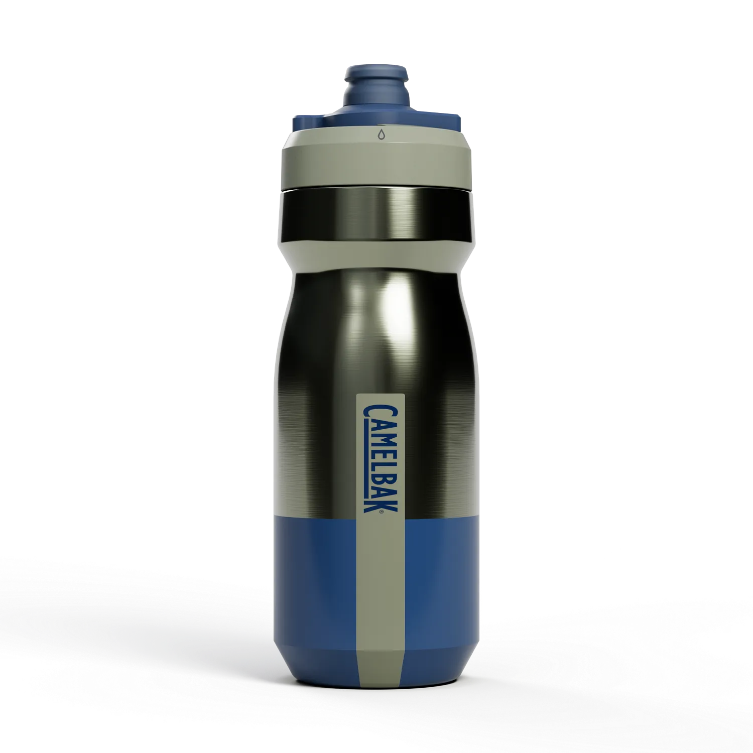 【CamelBak】530ml Podium 競速真空保冰單車水瓶-水星藍