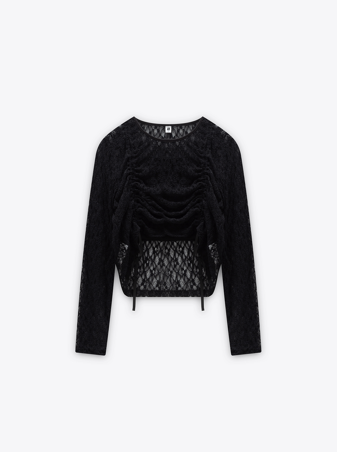 抽繩蕾絲罩衫背心兩件組